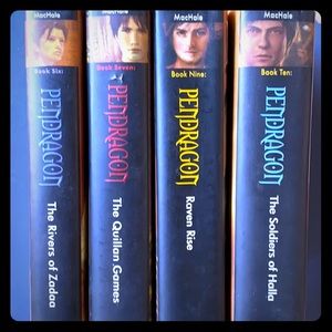 4 Books from the Pendragon Series